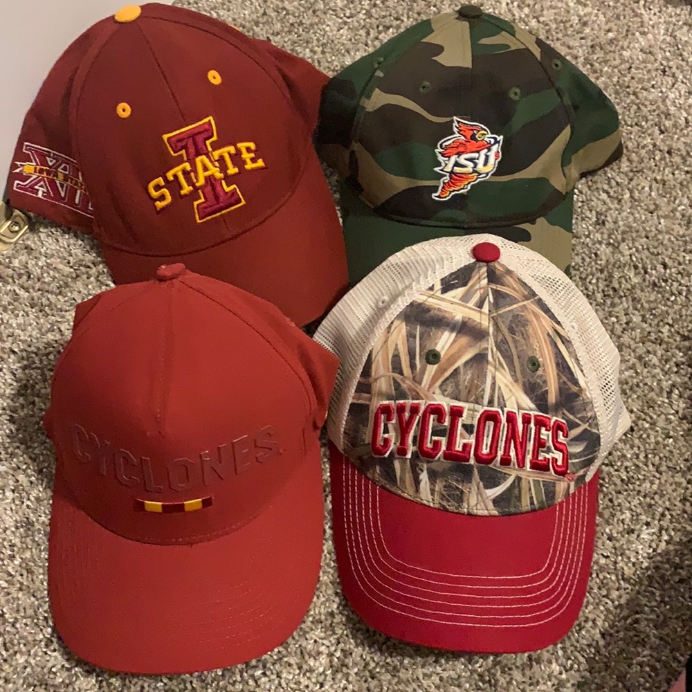 4 Iowa state hats
